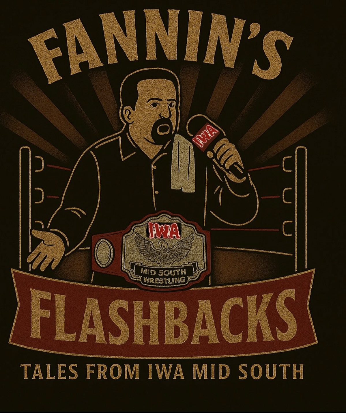 SportsFannin - Jim Fannin of Fannin's Flashbacks podcast tells Tales from the IWA Mid-South